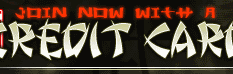 Join Via Credit Card Now!