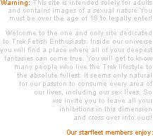 SexyTrek - Fan & Fetish Site!