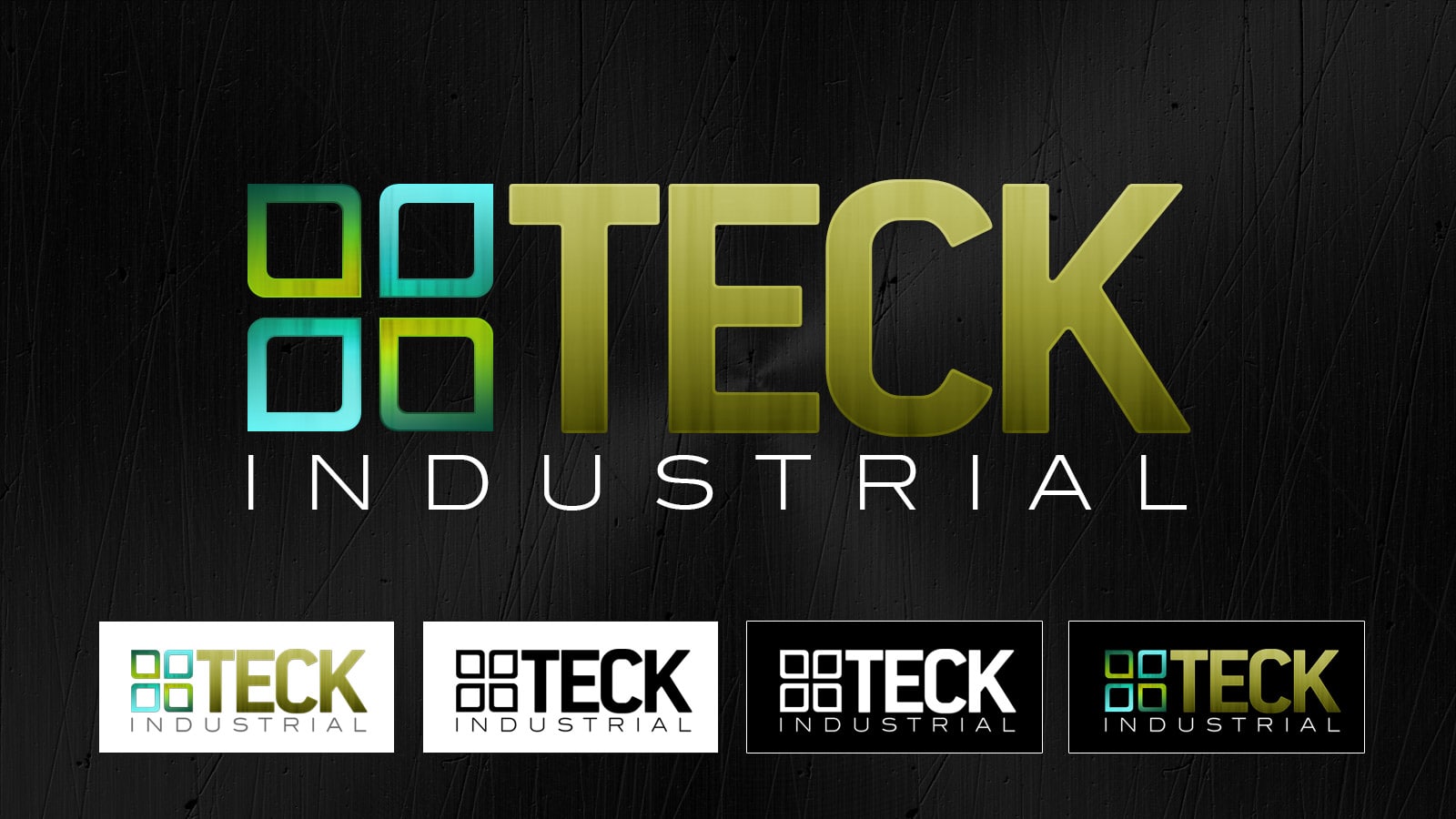 Teck Industrial Logo Design